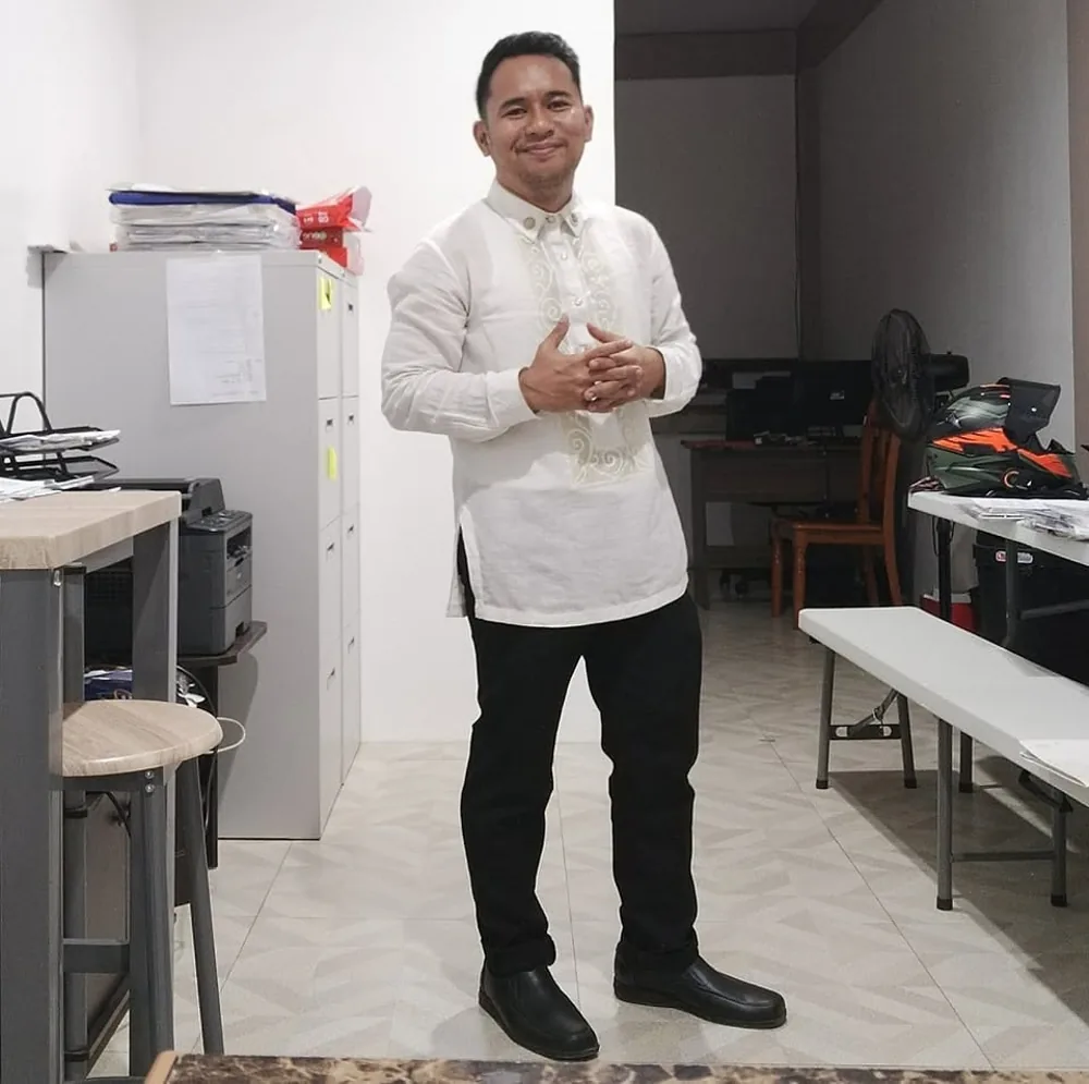 Atty. Albert Jerome F. Babaylan in formal attire